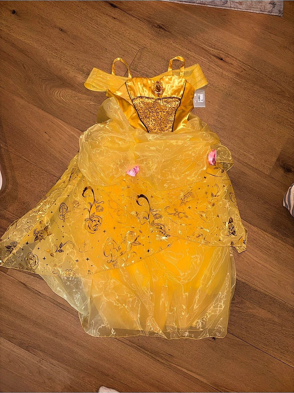 Disney Princess Belle Costume Girls 13/14 New